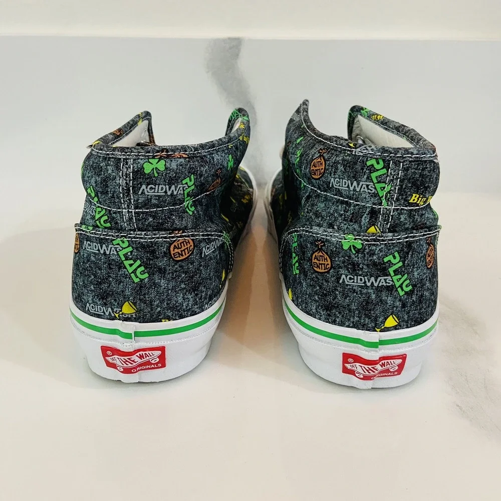 New VANS Vault X Chukka Ferg Fergadelic Acid Wash Shoes Sk8 Hi Mens Size 12